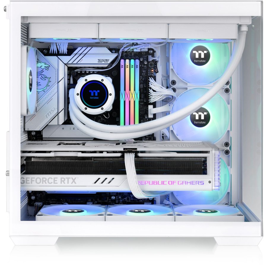 Thermaltake View 380 TG ARGB Snow White #16