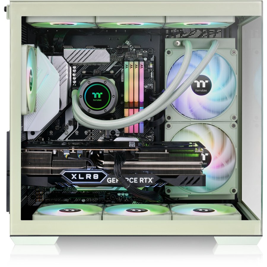 Thermaltake View 380 TG ARGB Matcha Green #16