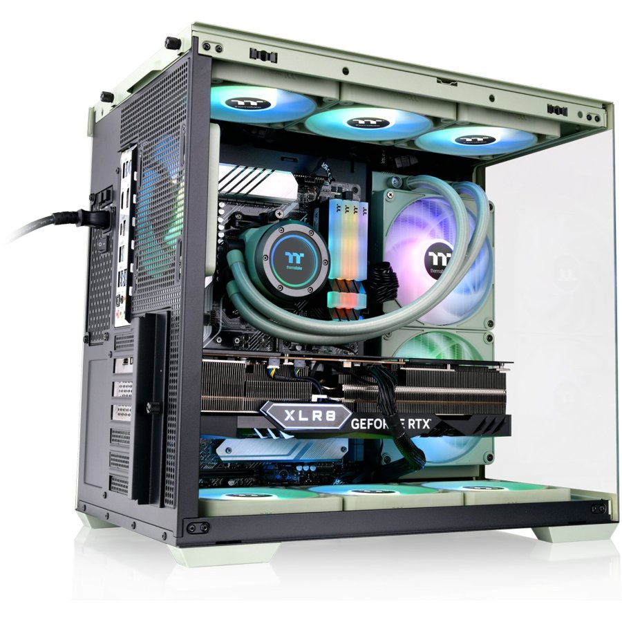 Thermaltake View 380 TG ARGB Matcha Green #17