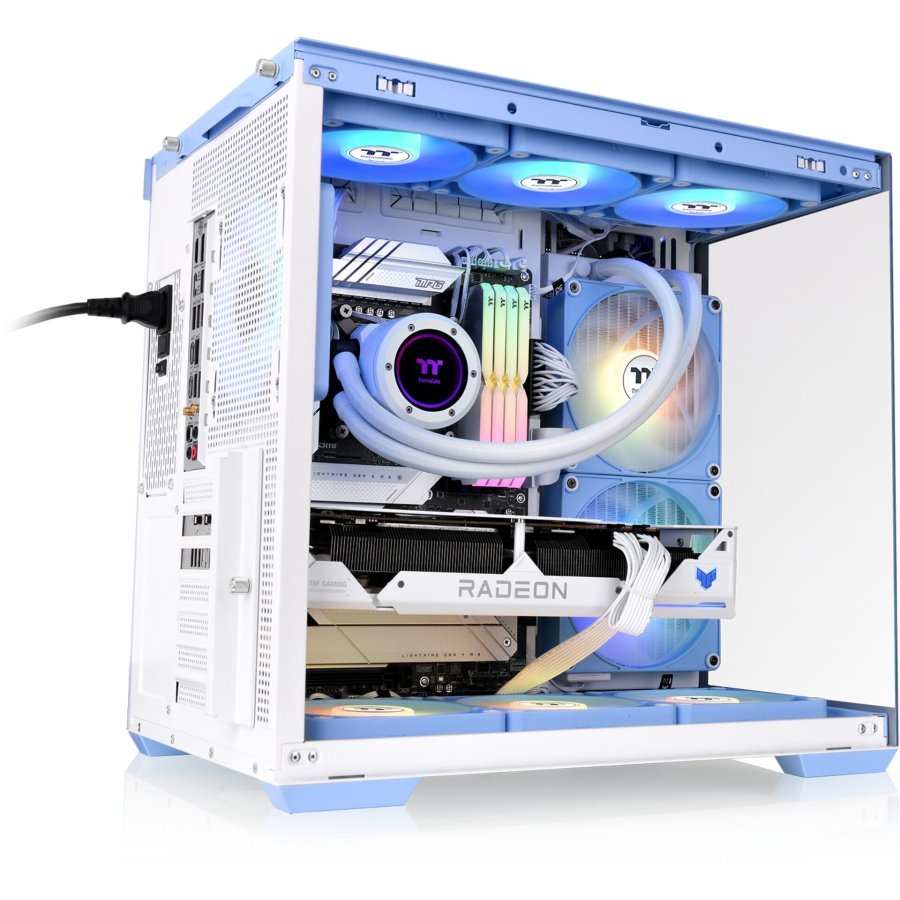 Thermaltake View 380 TG ARGB Hydrangea Blue #17