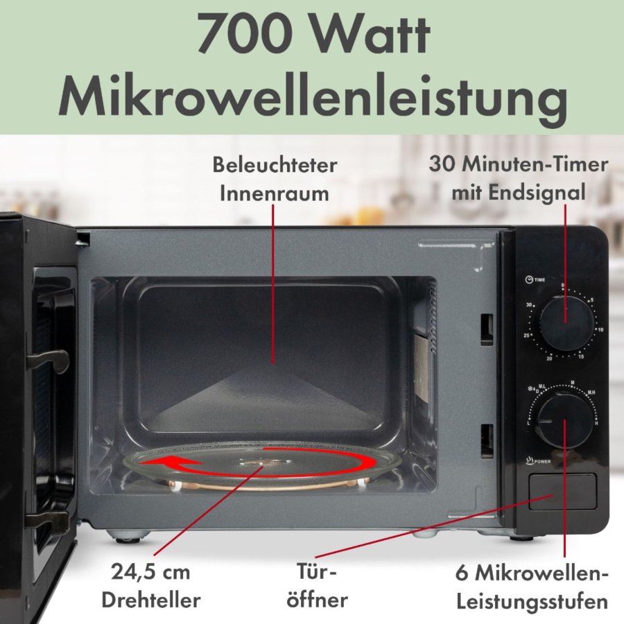 Bomann MW 6014 CB black #6