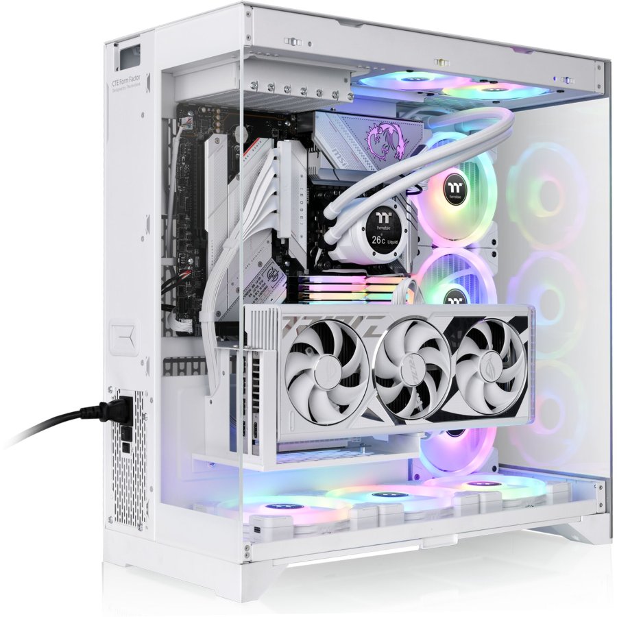 Thermaltake CTE E550 TG Snow White #20