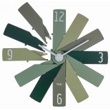 TFA Clock in the box green Wall Clock #5