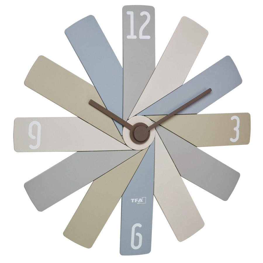 TFA Clock in the box  bunt Wall Clock #2
