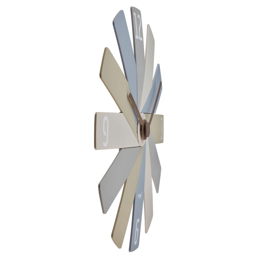 TFA Clock in the box  bunt Wall Clock #3