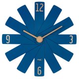 TFA Clock in the box blue Wall Clock #1