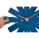TFA Clock in the box blue Wall Clock #5