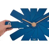 TFA Clock in the box blue Wall Clock #3