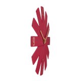 TFA Clock in the box red Wall Clock #3