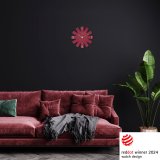TFA Clock in the box red Wall Clock #8