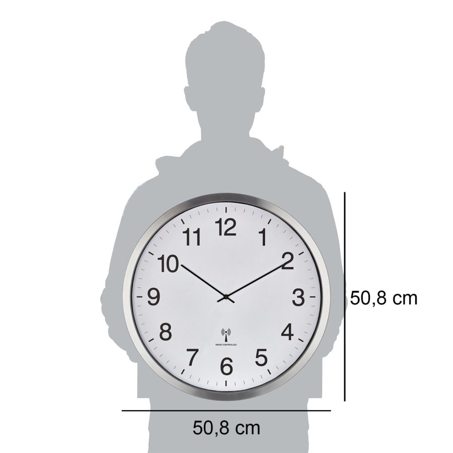 TFA 60.3548.02 XXL Funkwanduhr #3