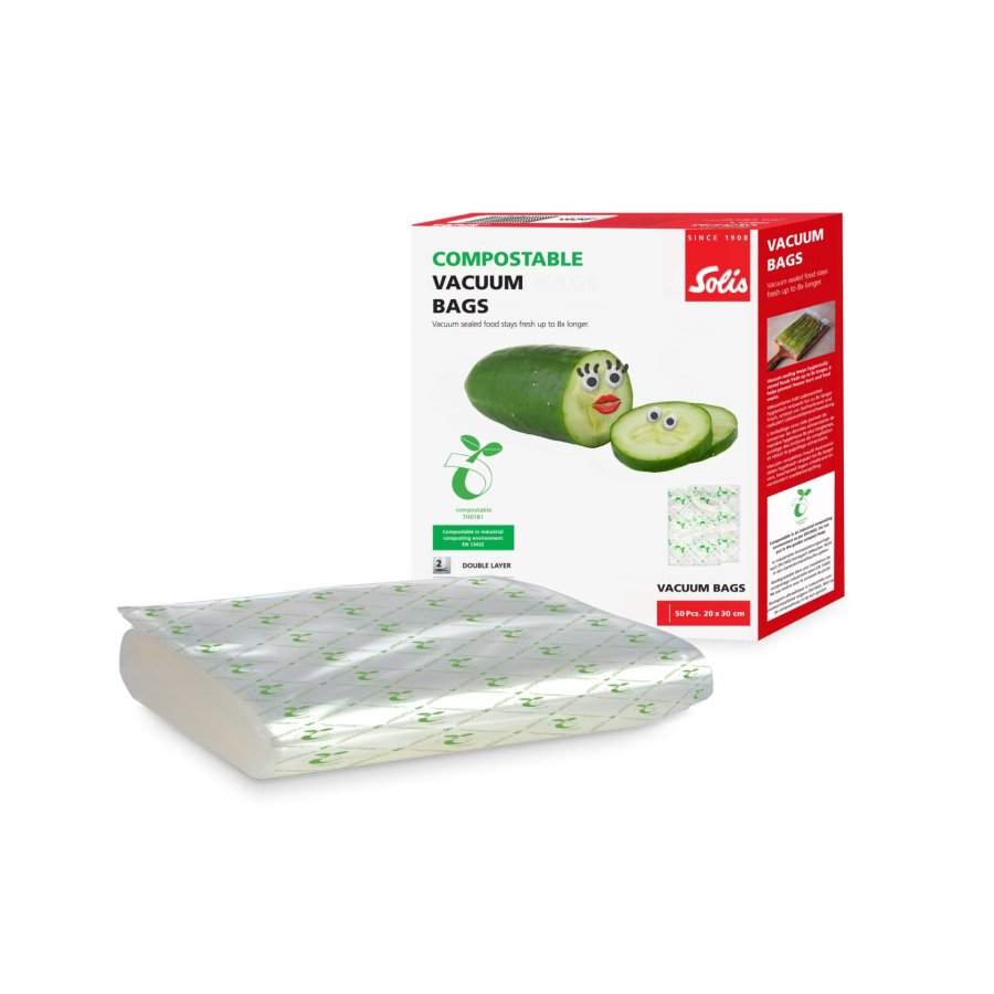 Solis Eco Bags 20x30cm 50 Beutel Vakuumierbeutel #1