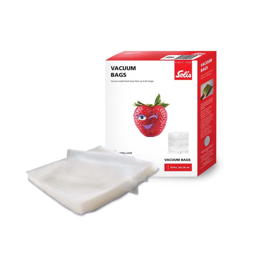 Solis Vac Bags 20x30cm 50 Beutel Vakuumierbeutel #1