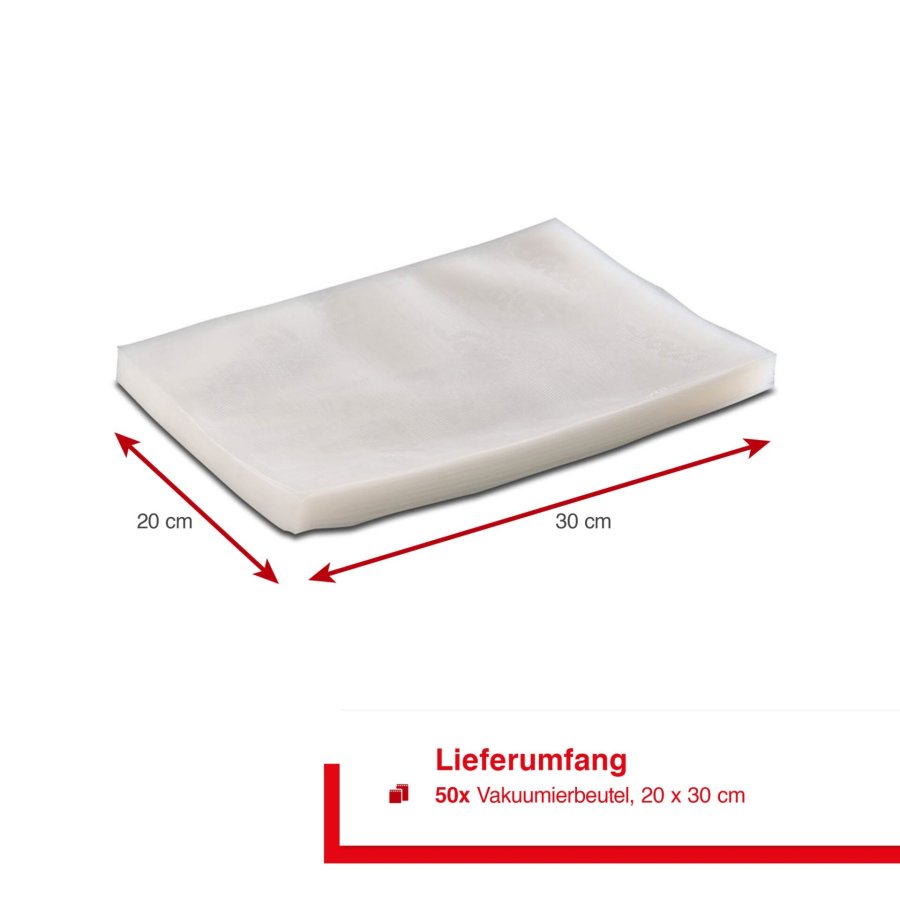 Solis Vac Bags 20x30cm 50 Beutel Vakuumierbeutel #2