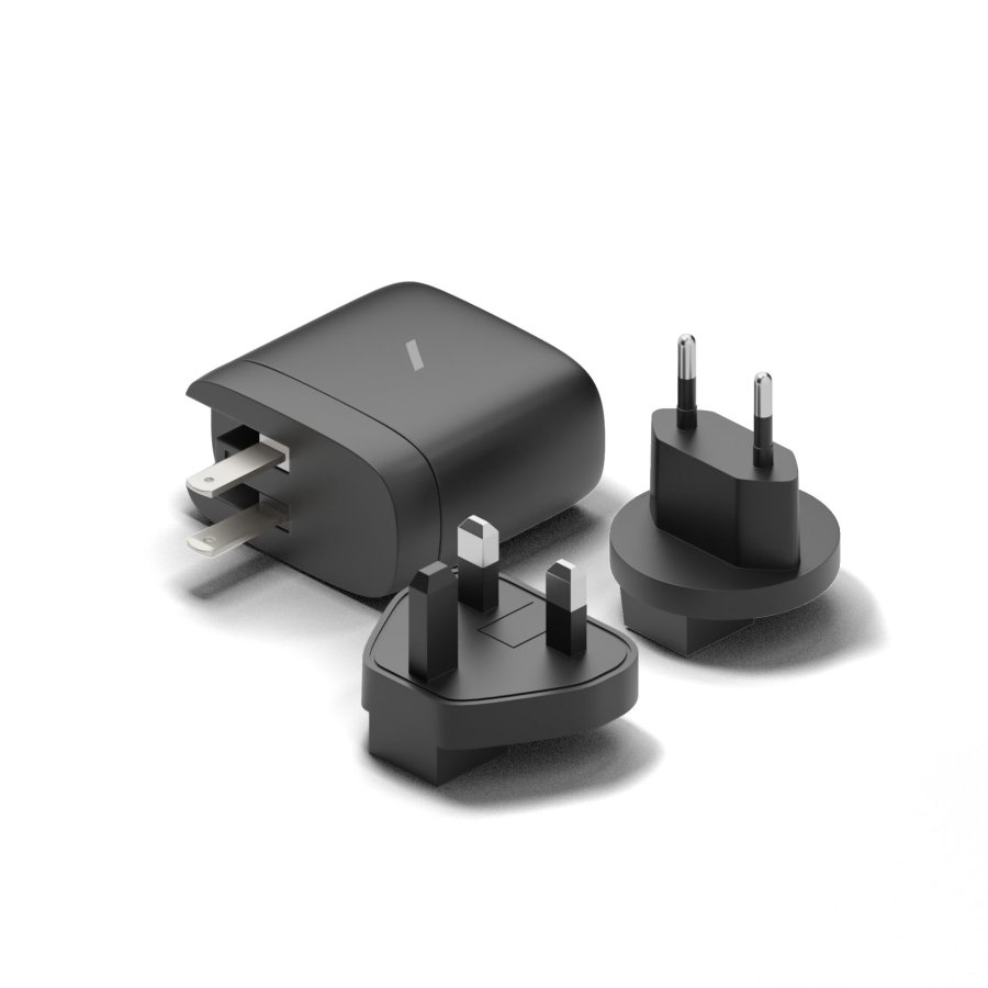 Native Union 67W USB-C PD 3-Port Fast GaN Wall Charger Black #1