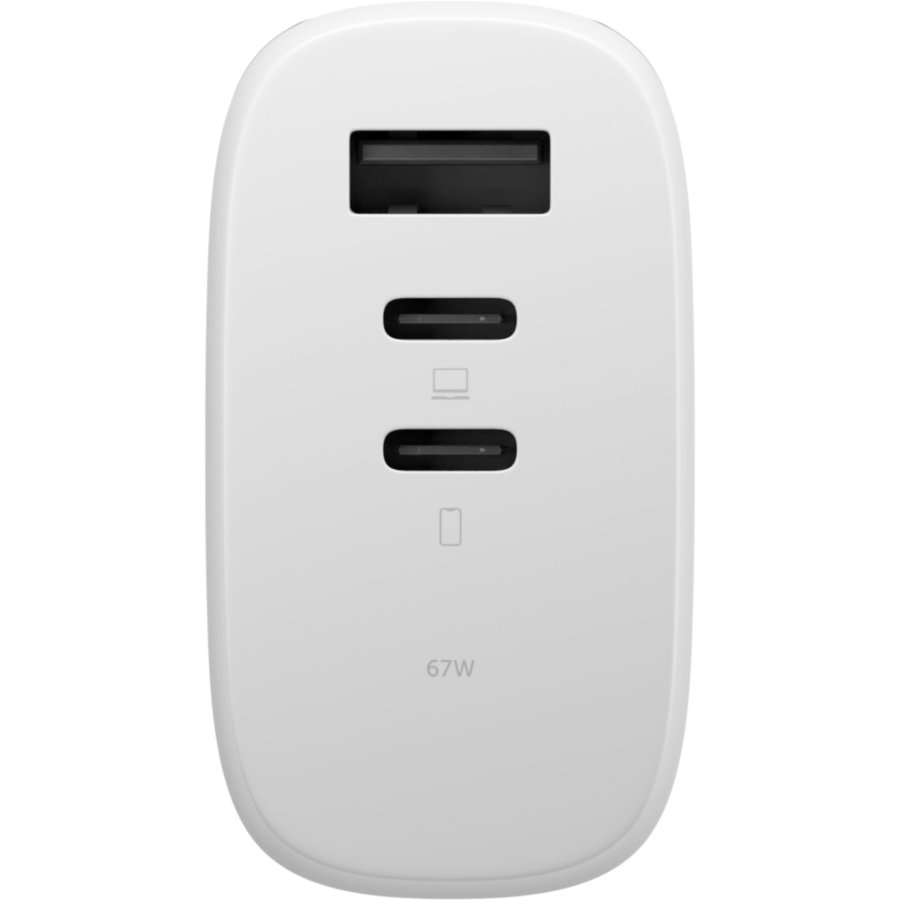 Native Union 67W USB-C PD 3-Port Fast GaN Wall Charger White #4