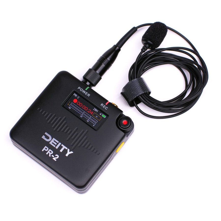 Deity PR-2 Stereo Pocket Recorder with Lavalier Mic #1