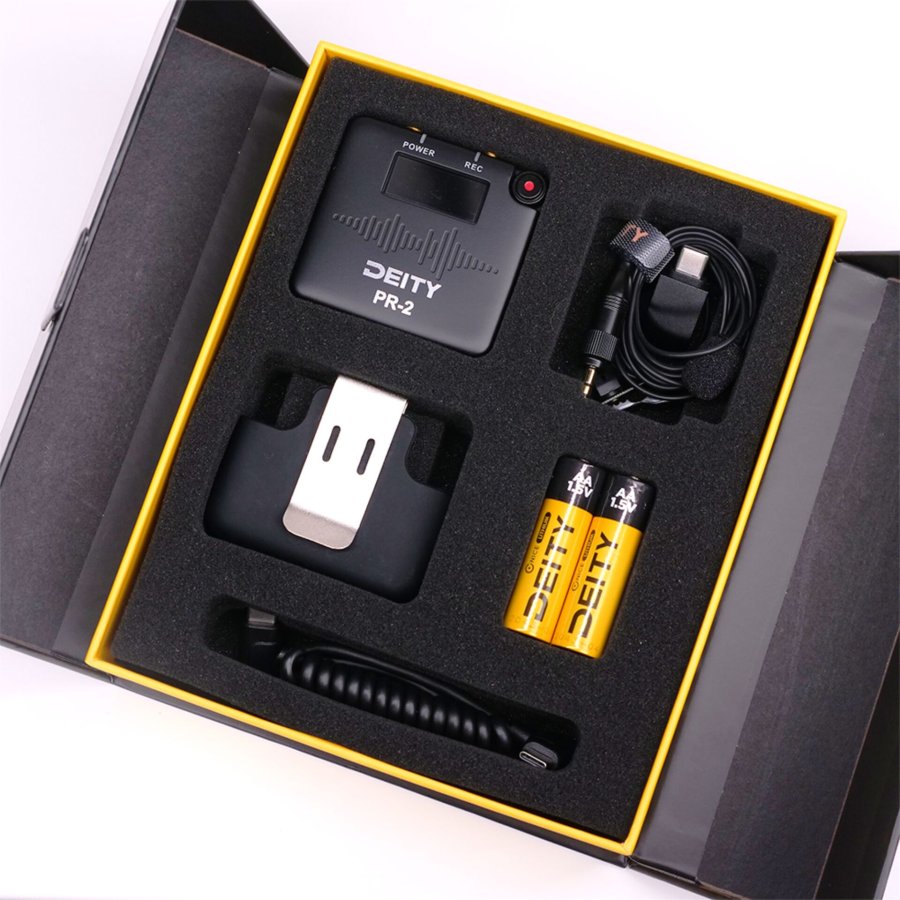 Deity PR-2 Stereo Pocket Recorder with Lavalier Mic #7