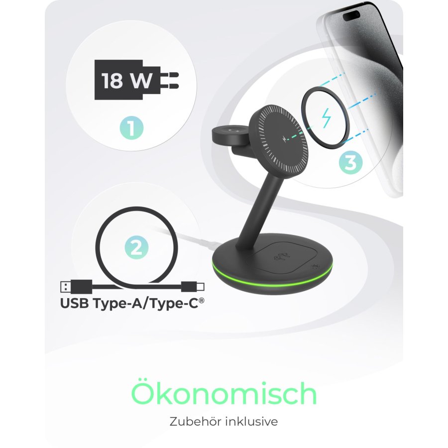 ICY BOX IB-SH102-CH 3 in 1 klappbarer Ständer #5