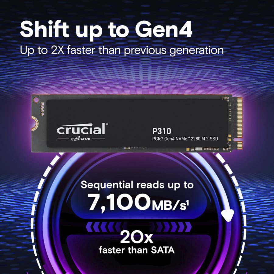 Crucial P310 2 TB M.2 PCI Express 4.0 NVMe #9