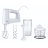 Elvisp 500w + Tillbehr Vit HM3135WH #2