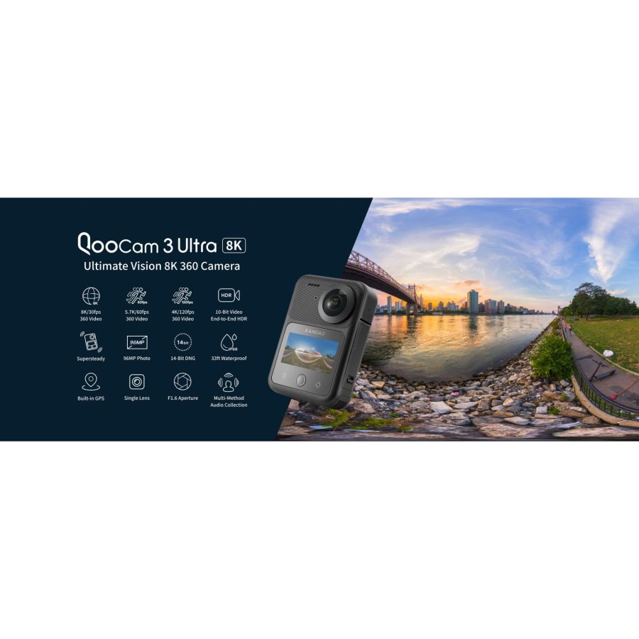 Kandao QooCam 3 Ultra 360° Action Camera #17
