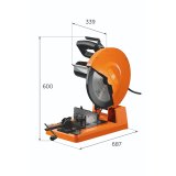Fein MKAS 355 metal Crosscut Saw #4