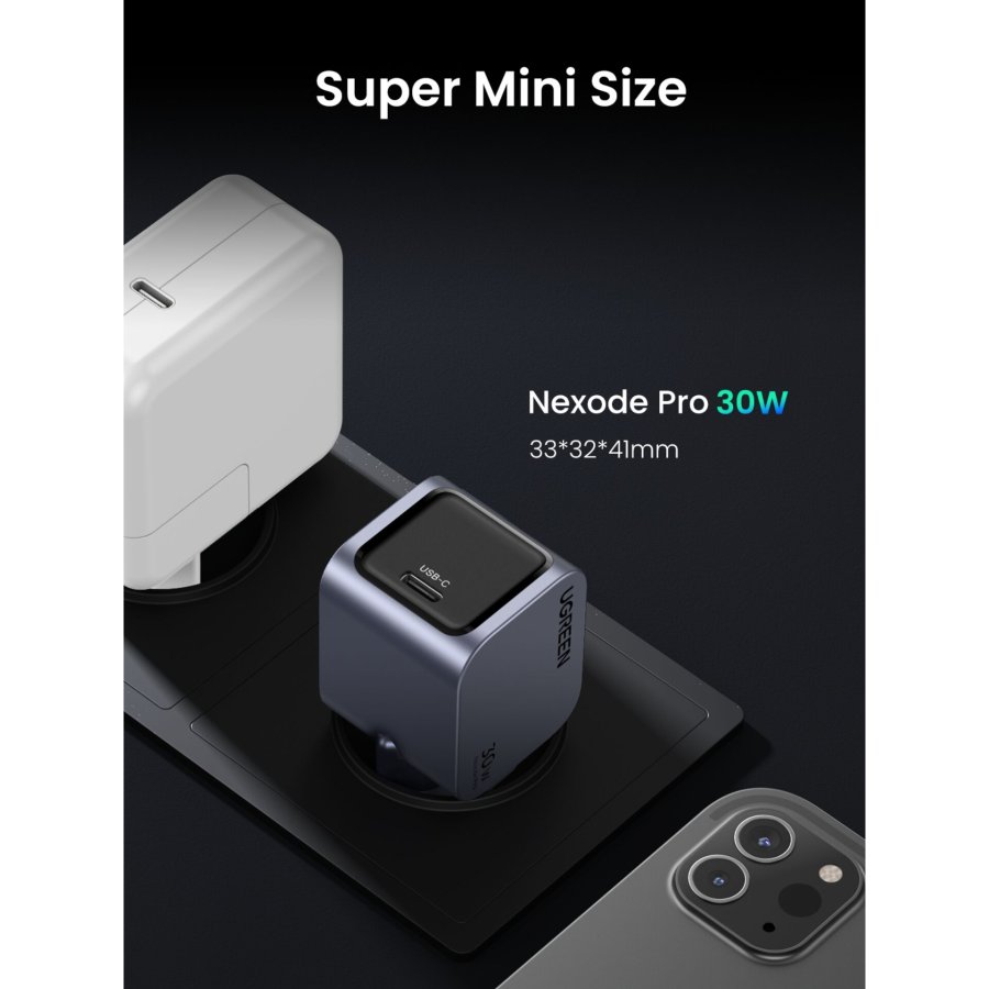 UGREEN Nexode Pro 30W USB-C GaN Fast Charger EU grey #7