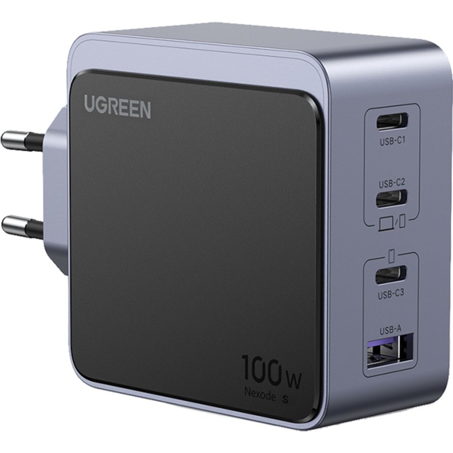 UGREEN Nexode S 100W 4-Port GaN Fast Charger EU gray #1