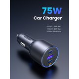 UGREEN 75W 3-Port Fast Car Charg gray #4