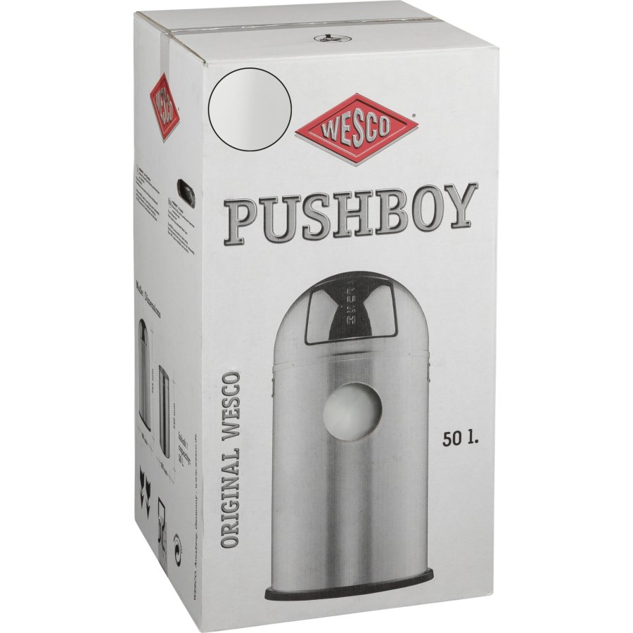 WESCO Pushboy 50l weiß matt #1