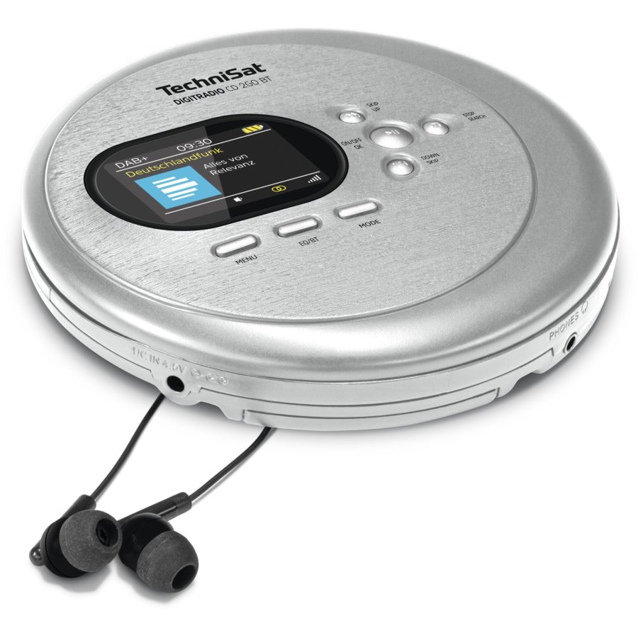 Technisat DigitRadio CD2GO BT silber #2