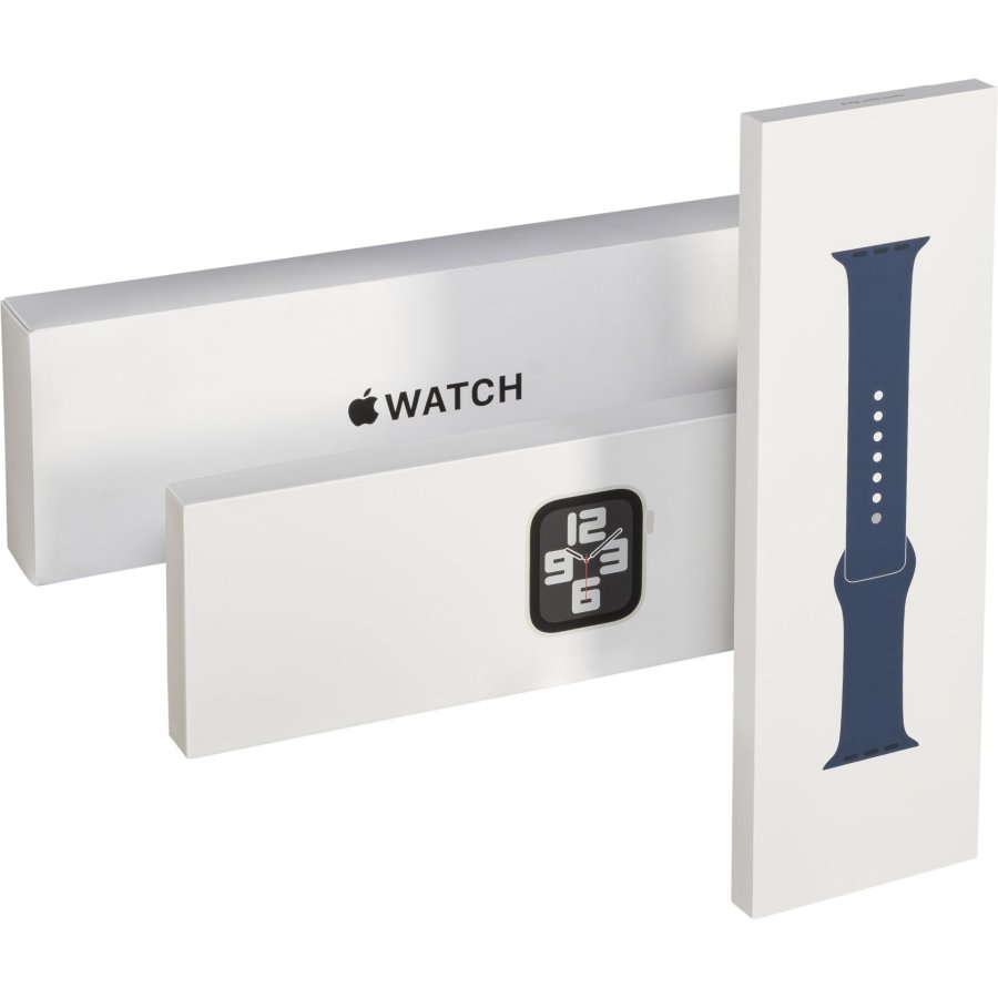 Apple Watch SE 40mm GPS 2. Gen Sport S/M Silver/Denim #1