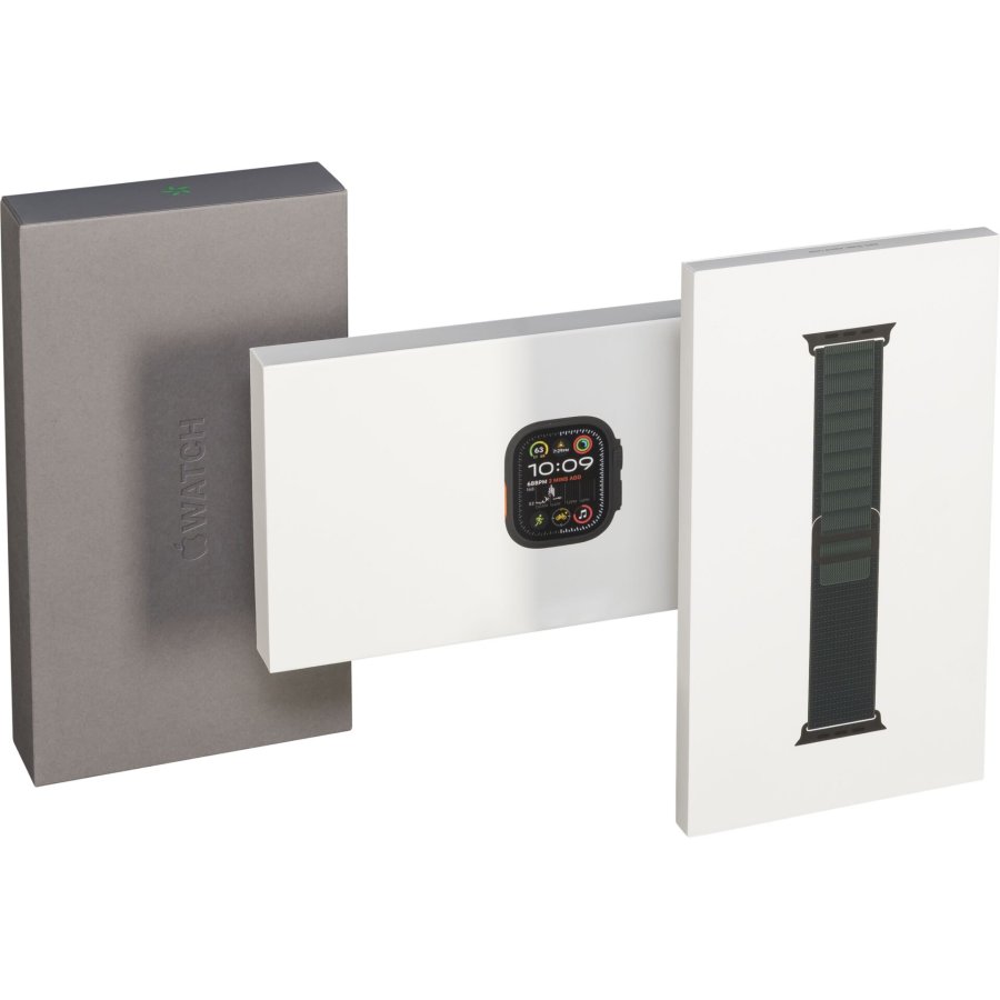 Apple Watch Ultra 2 49mm GPS+4G Titan Alpine Loop L Black/Green #1