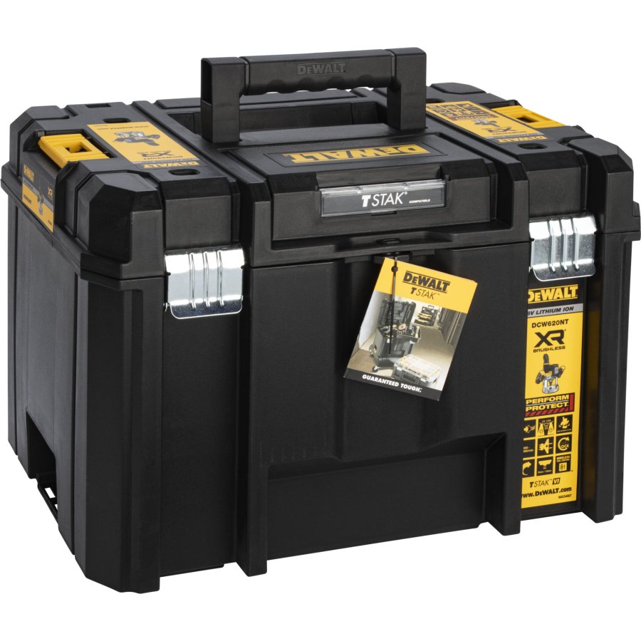 DeWALT DCW620NT-XJ router og overfrser Sort, Gul 23000 rpm #5