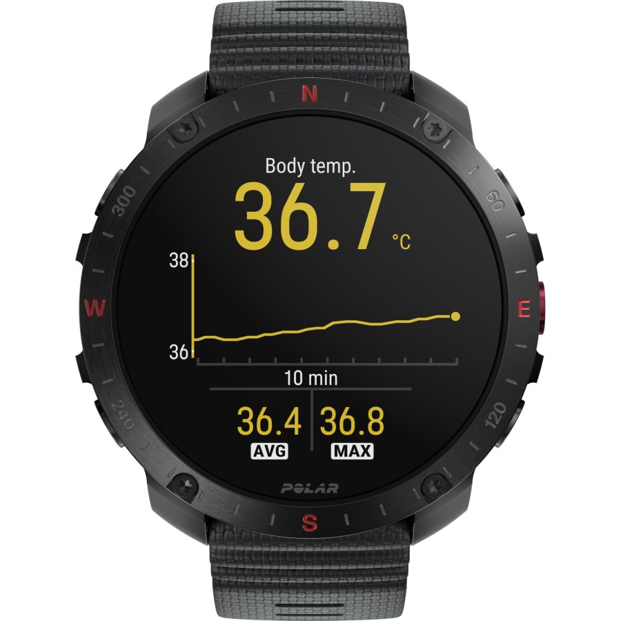 Polar Grit X2 Pro HR S-L Black #6