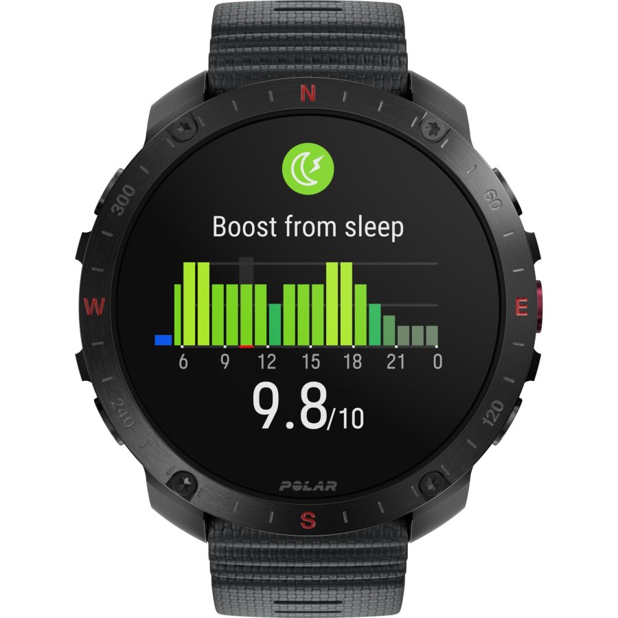 Polar Grit X2 Pro HR S-L Black #15