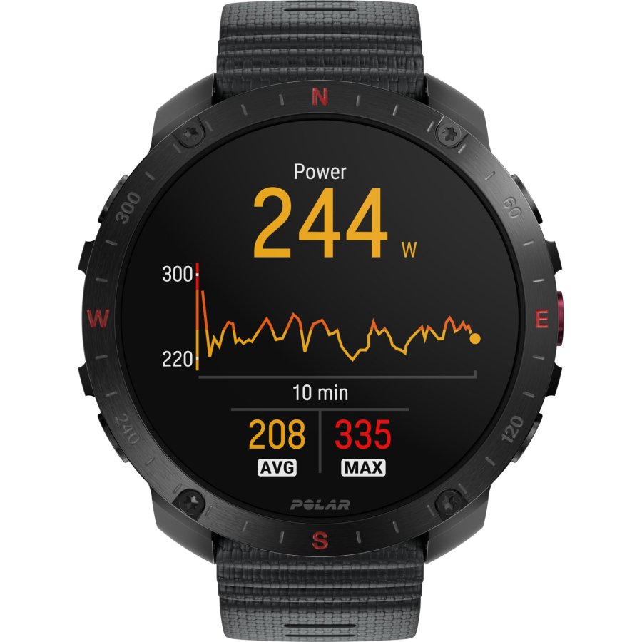 Polar Grit X2 Pro HR S-L Black #18