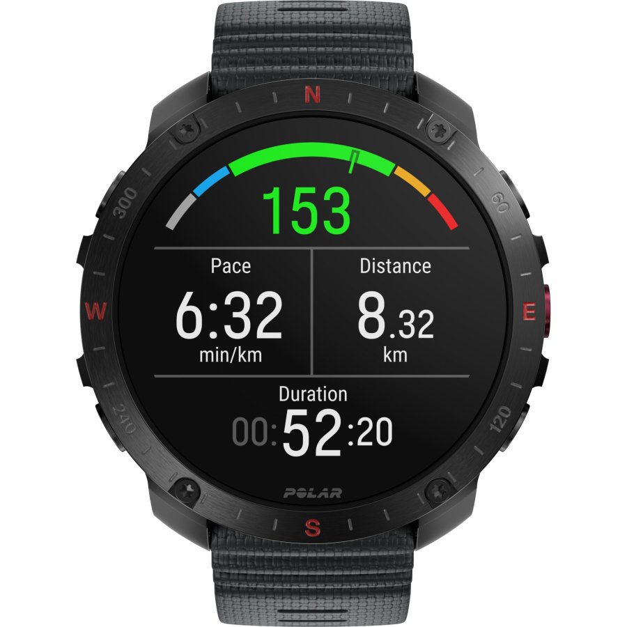 Polar Grit X2 Pro HR S-L Black #19