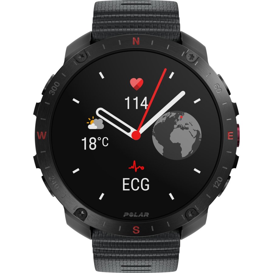Polar Grit X2 Pro HR S-L Black #21