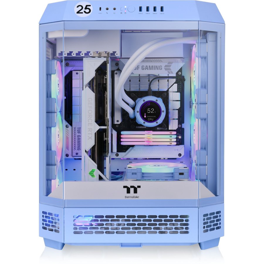 Thermaltake The Tower 600 Hydrangea Blue #18