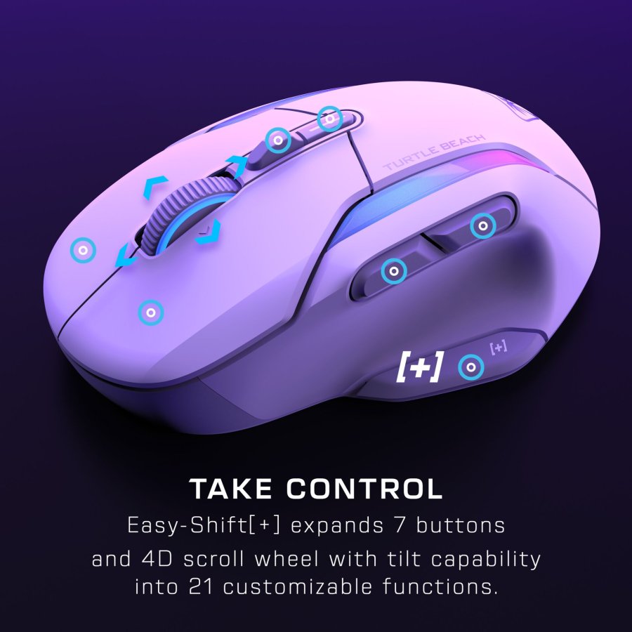 Turtle Beach Kone II Air Gaming Mouse, white #9