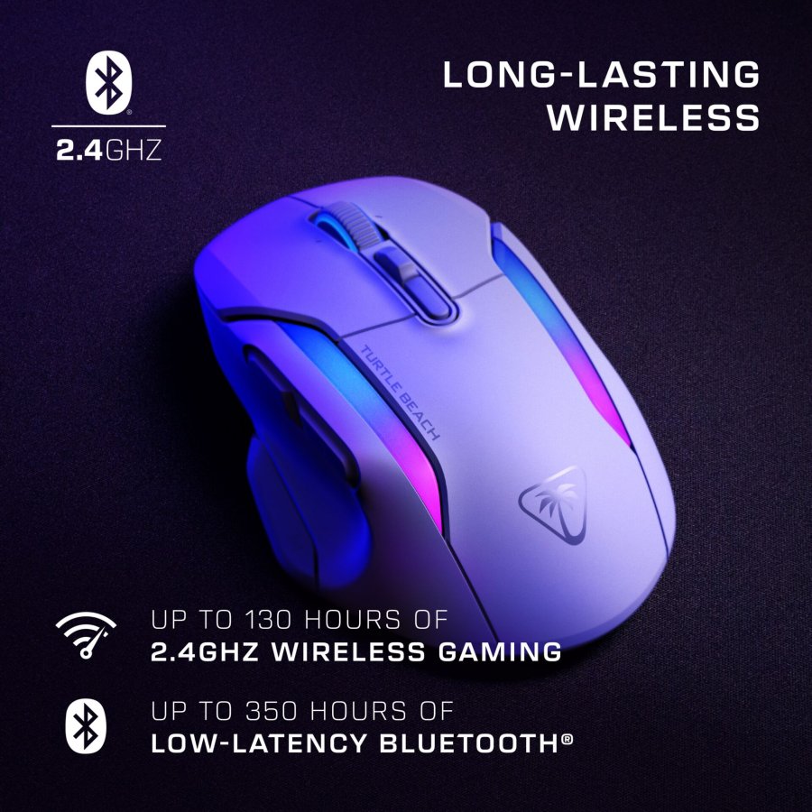 Turtle Beach Kone II Air Gaming Mouse, white #11