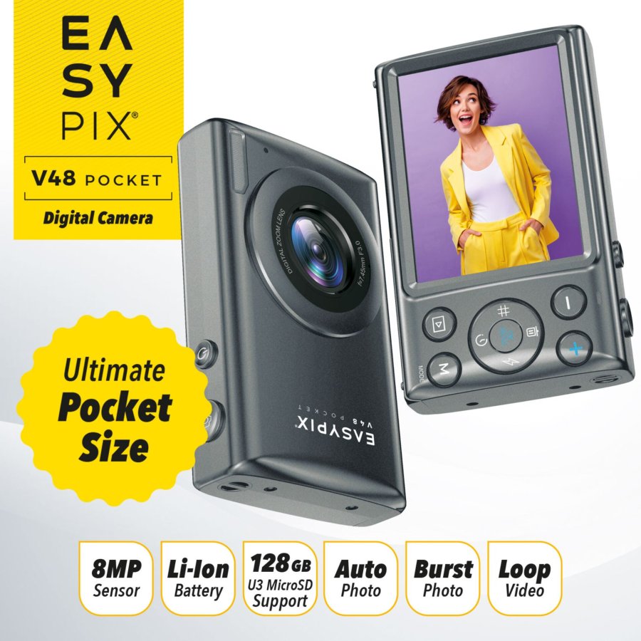 Easypix V48 Pocket anthracite #7