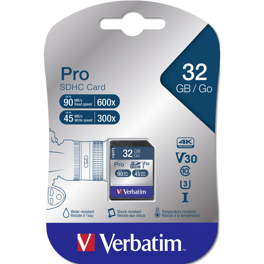 Verbatim SDHC Card Pro 32GB Class 10 UHS-I #1