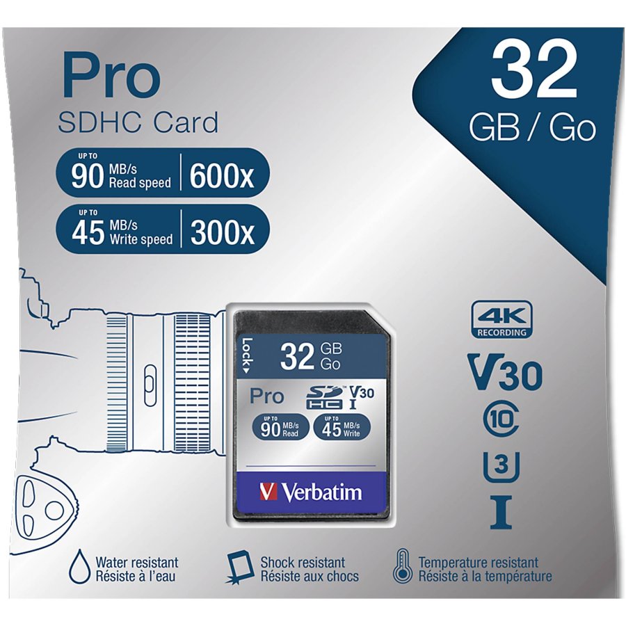 Verbatim SDHC Card Pro 32GB Class 10 UHS-I #3