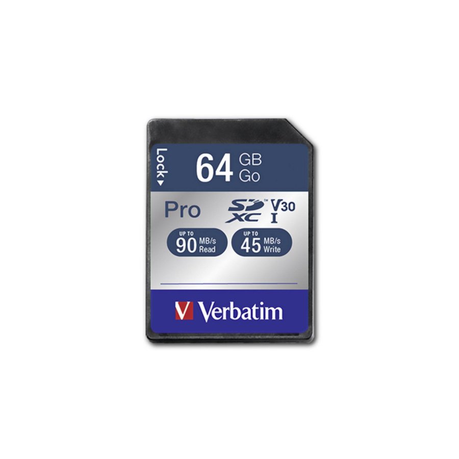 Verbatim SDXC Karte Pro     64GB Class 10 UHS-I             47022 #2