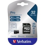 Verbatim microSDHC Pro      32GB Class 10 UHS-I incl Adapter #1