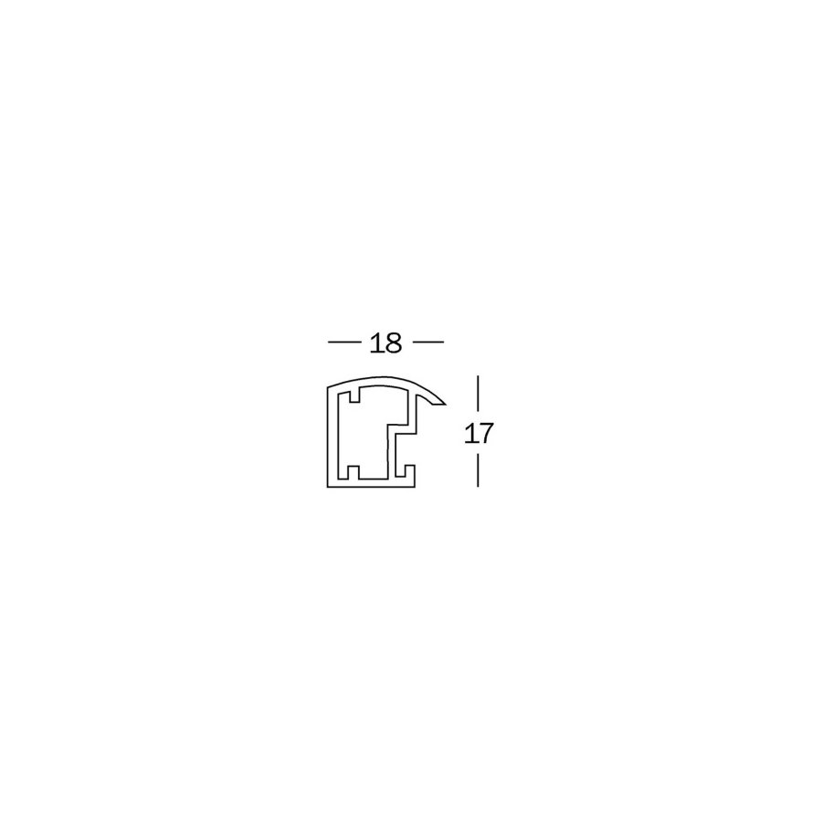 Walther Trendstyle         20x30 Resin white KP030W #3