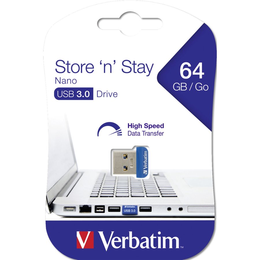 Verbatim Store n Stay Nano  64GB USB 3.0                    98711 #1